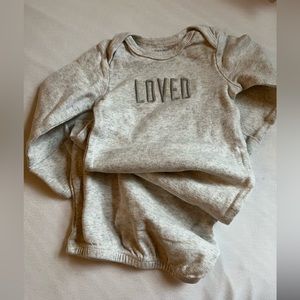 Set of 3 Newborn nightgowns